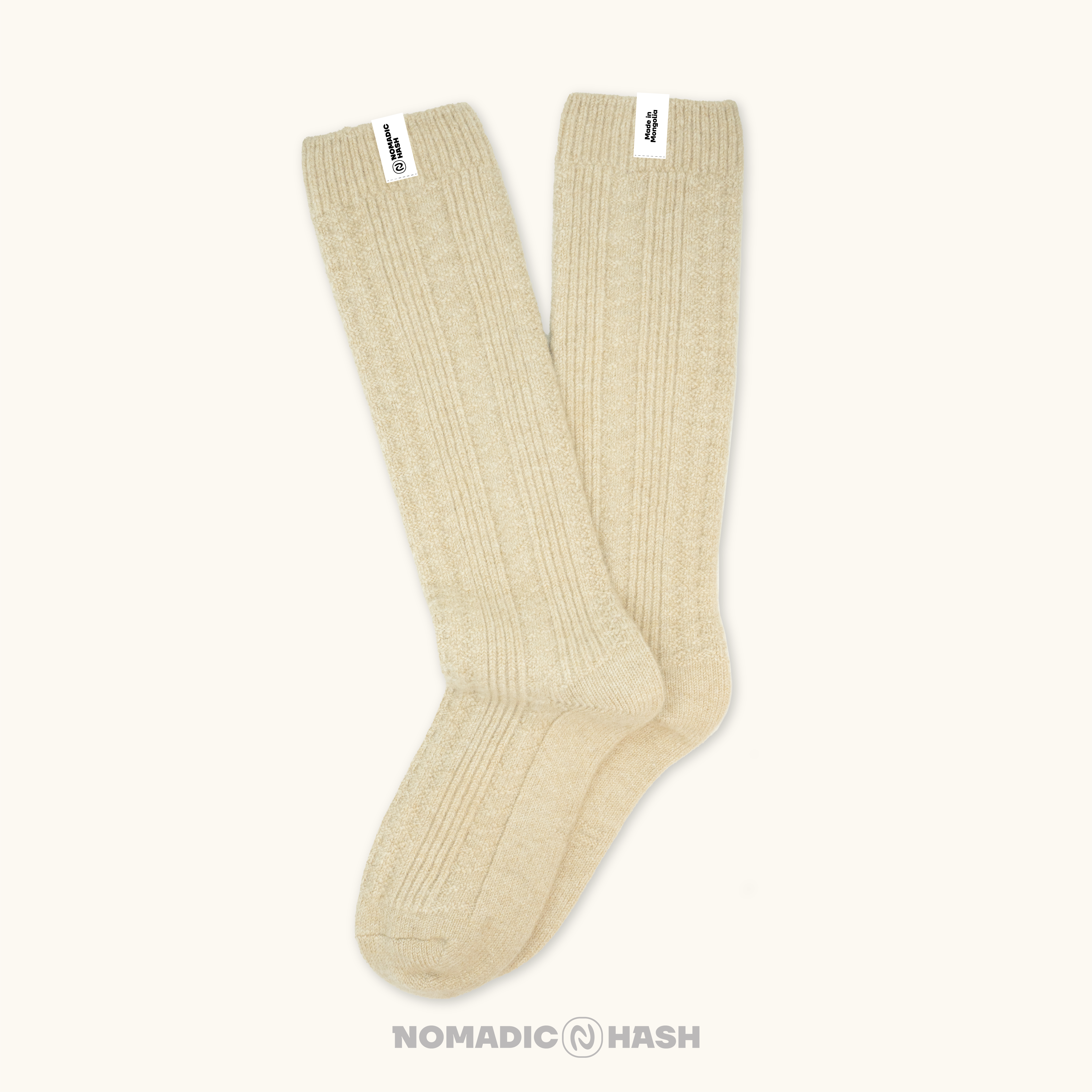 Luxury Cashmere Knee-High Socks
