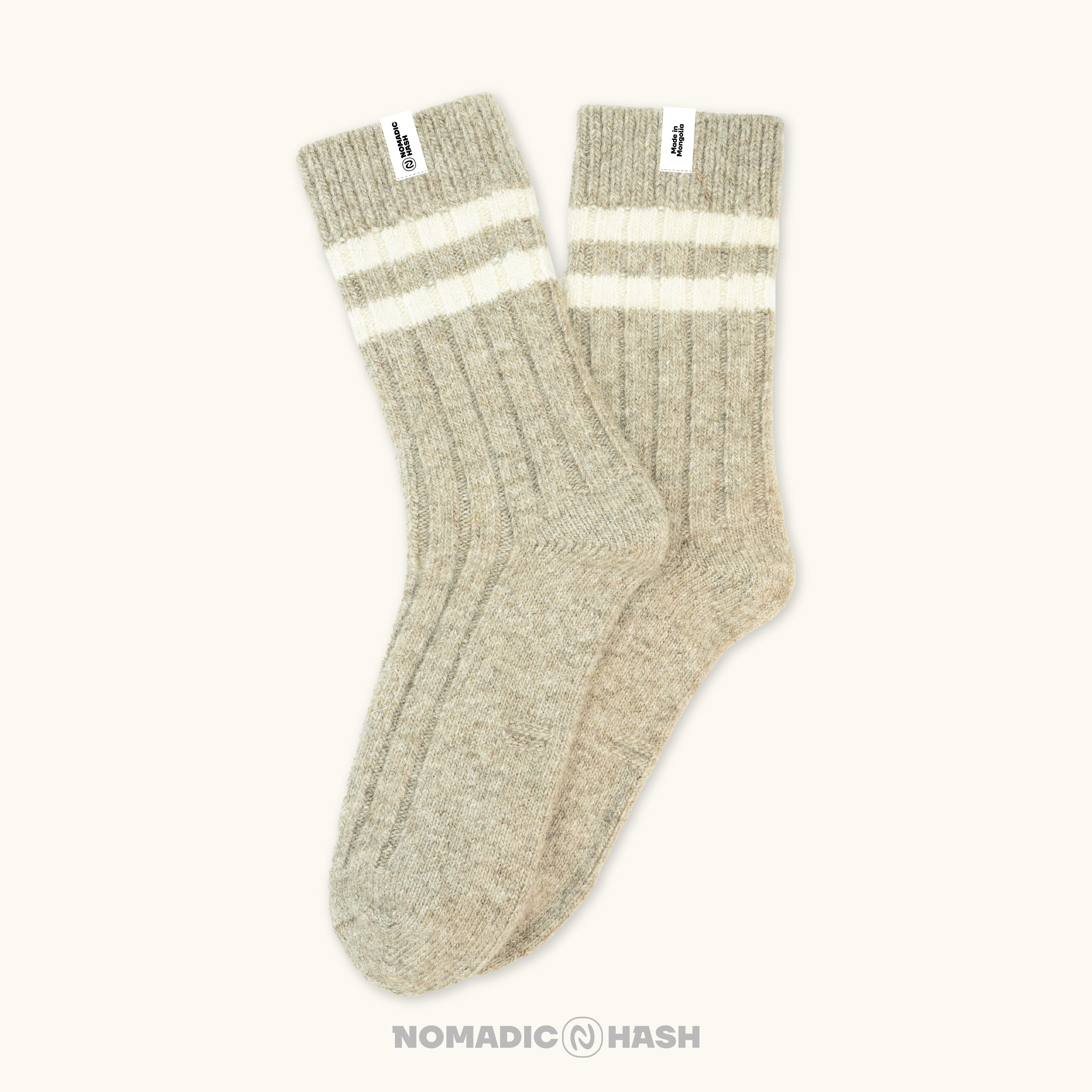 Warmly New Ribbed-Stripe Socks