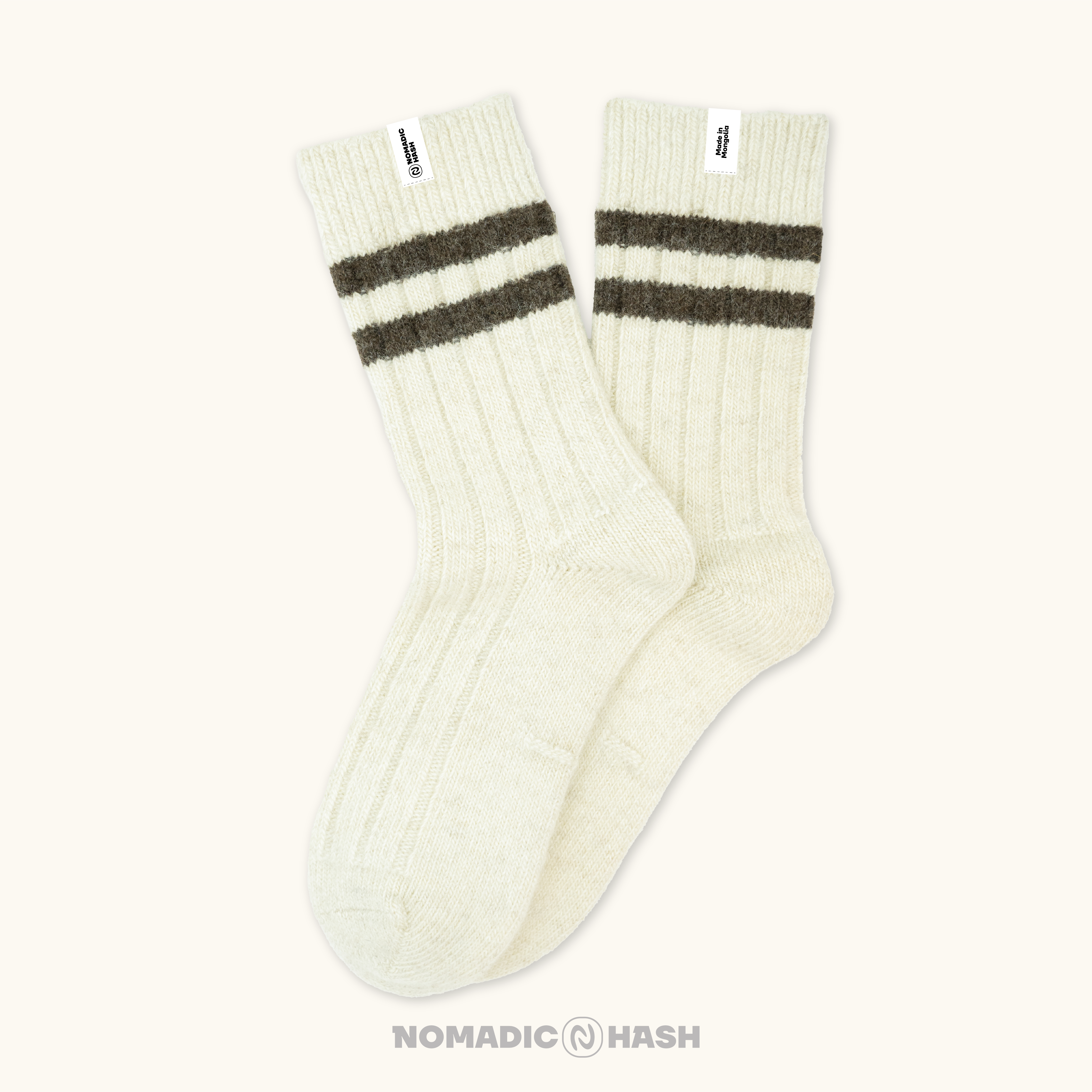 Warmly New Ribbed-Stripe Socks