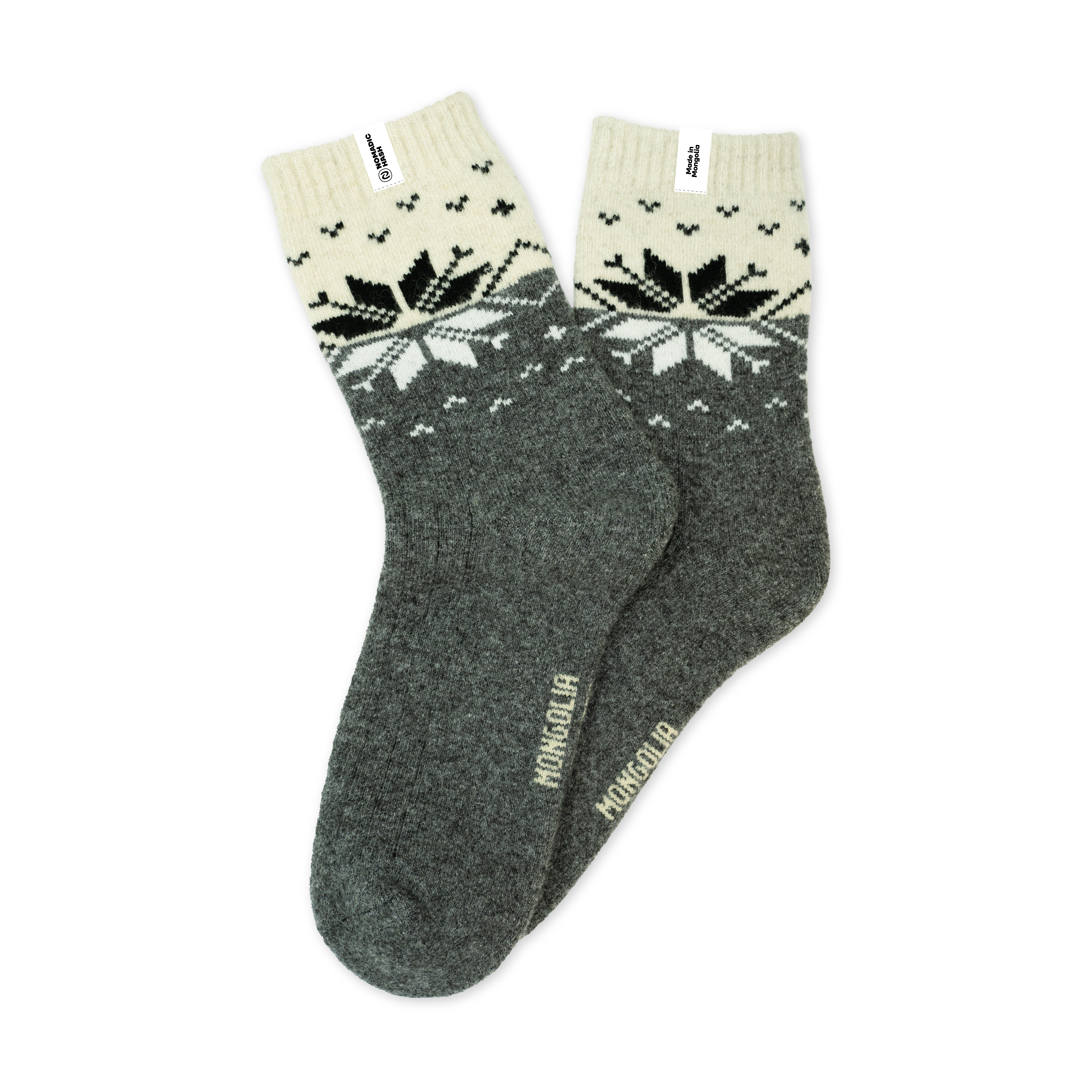 Cozy 100% Wool Snowflake